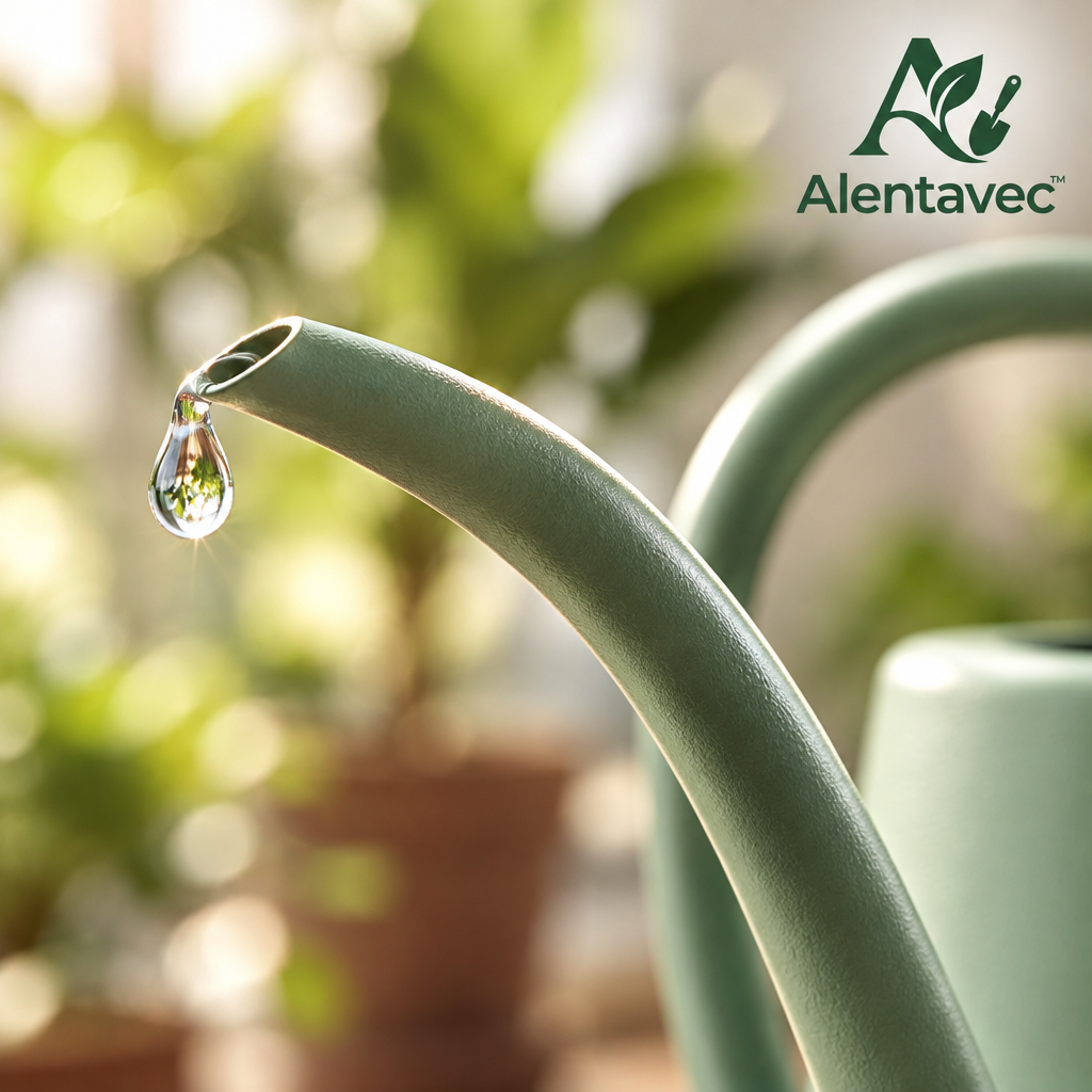Alentavec™ AquaSpout Long Spout Indoor Watering Can – Precision Watering Pot for Houseplants, Succulents, and Small Flowers