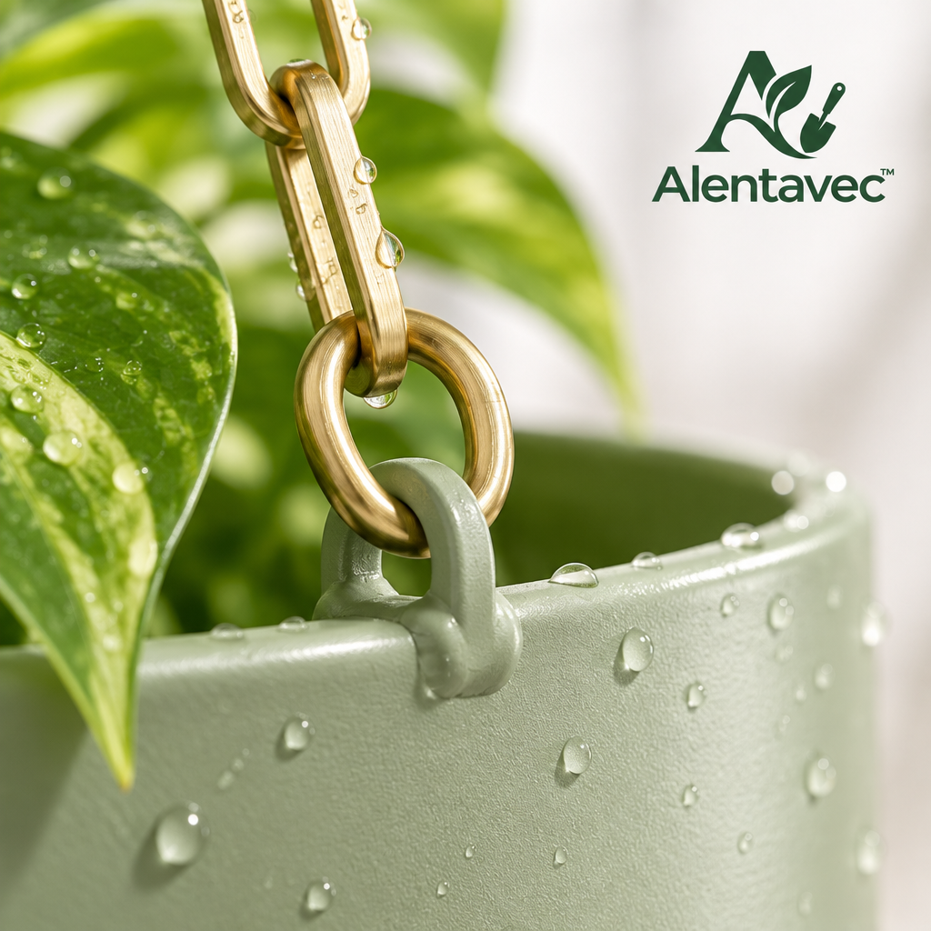 Alentavec™ Self-Watering Hanging Planter with Hidden Water Reservoir