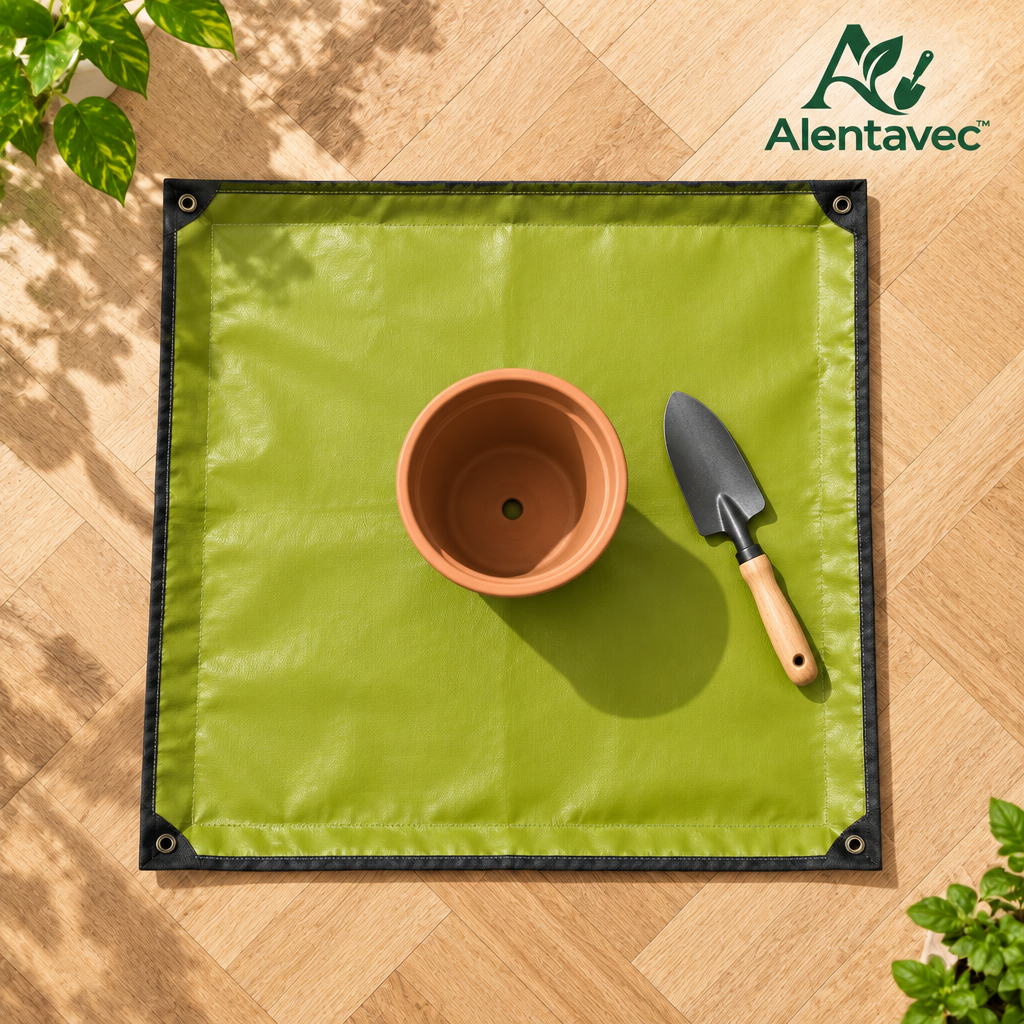 Alentavec™ TerraLock Waterproof Plant Repotting Mat with Snap-Lock Corners